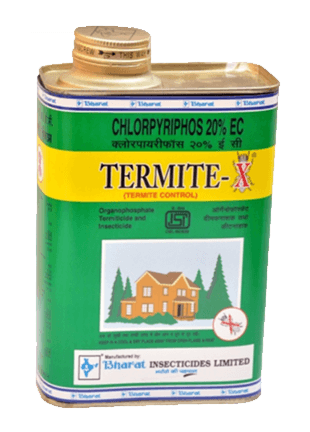 BHARAT Termite-X — chlorpyriphos 20 ec